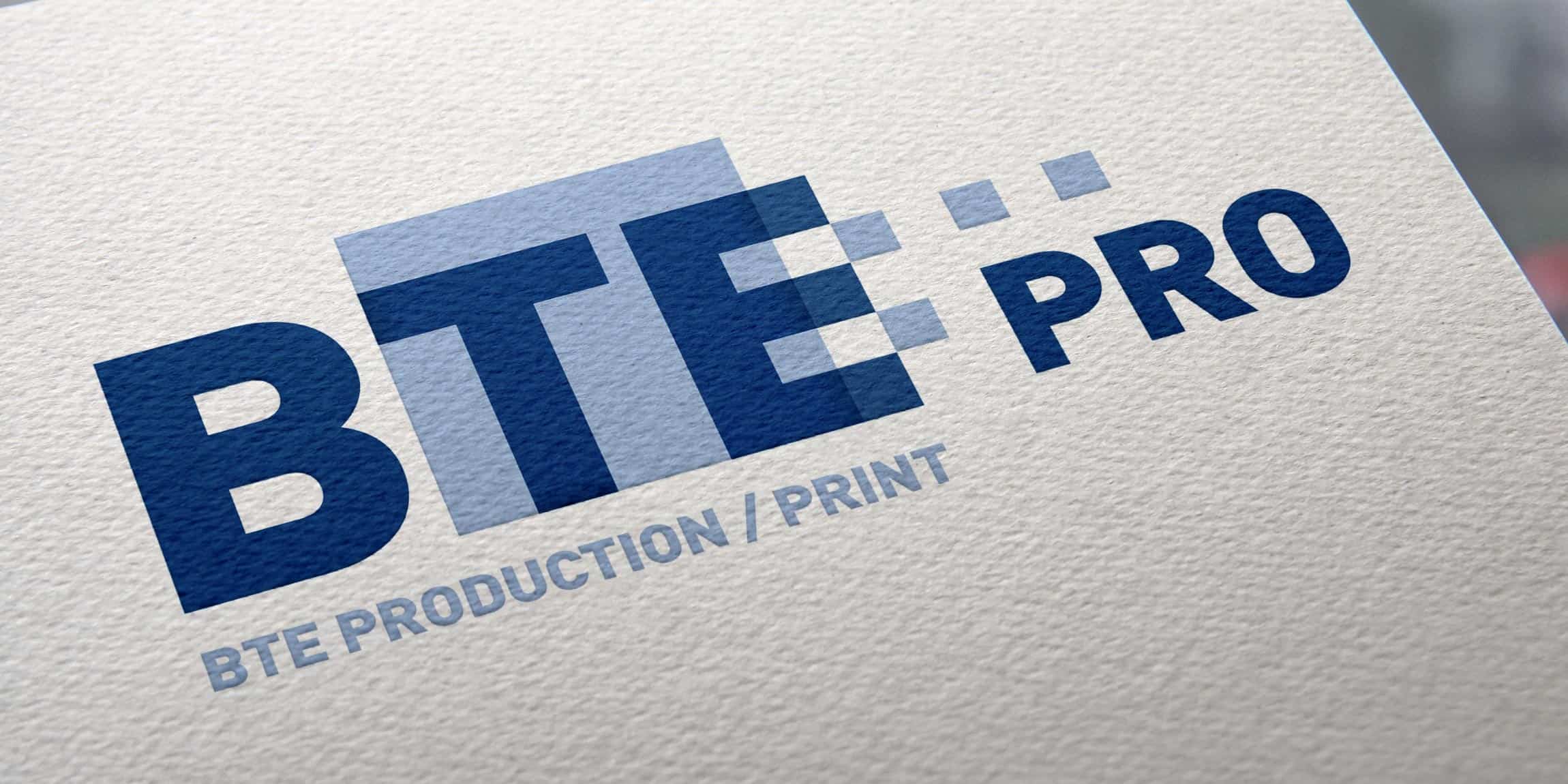 BTE-Natural Paper Printed Logo MockUp
